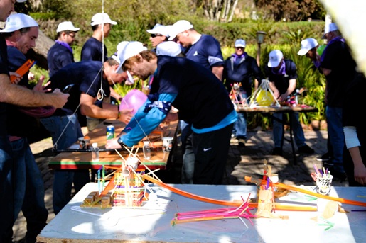 chain reaction team building